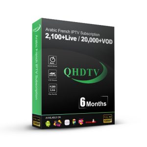 6 Months QHTDV code for iptv smarters pro m3u xtream iptv
