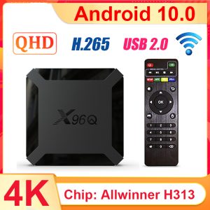 Smart box tv X96Q Android 10 4K Media Player H.265 IPTV Box