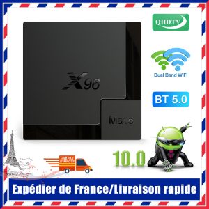 X96 Mate Android 10.0 Smart TV Box IPTV Free Watch 12M