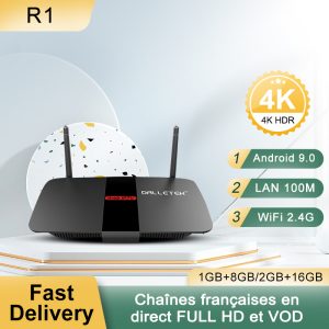 R1 Android 9.0 TV Box smart box tv bestbuyiptv