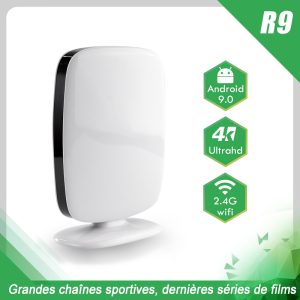 R9 Android 9.0 4K TV Box IPTV box with Live Sport iptv
