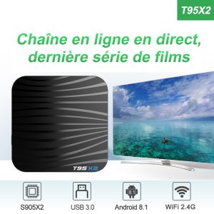 T95X2 android box Smart Media Player iptv box