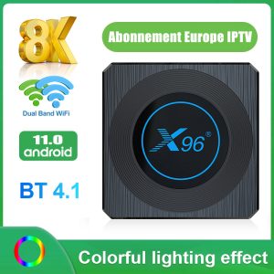 x96 x4 android box 11.0 Amlogic S905X4 with iptv include free test